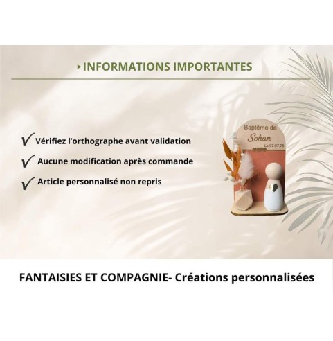 Cadeau Invité Fleuri Personnalisé : Alternative...