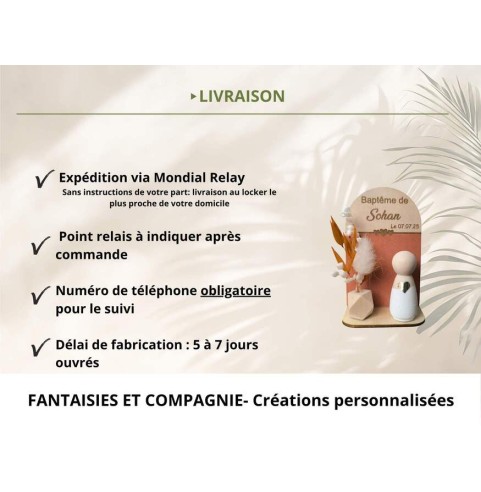 Cadeau Invité Fleuri Personnalisé : Alternative...