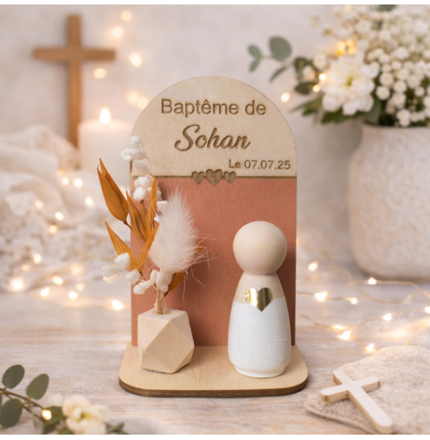 Cadeau Invité Fleuri Personnalisé : Alternative...