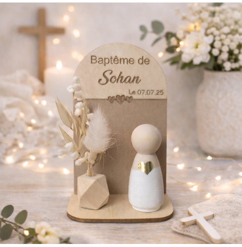 Cadeau Invité Fleuri Personnalisé : Alternative...