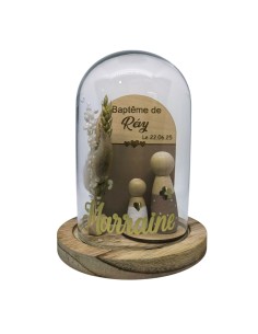 Cloche Verre Personnalisée: Cadeau Invité Baptême,... 2