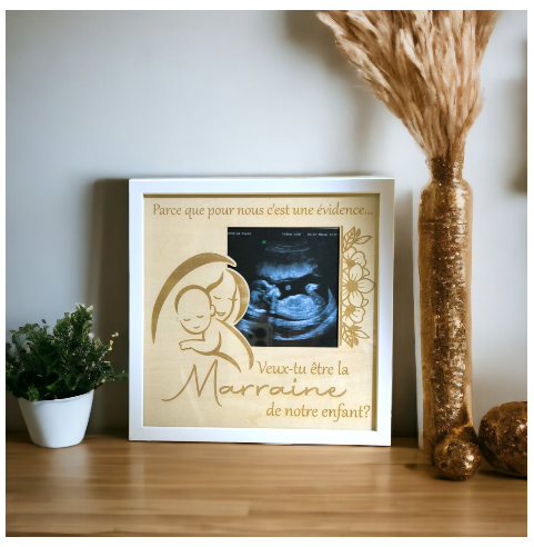 Cadre Personnalisé Annonce Grossesse/Naissance...