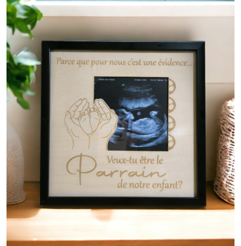 Cadre Personnalisé Annonce Grossesse/Naissance...