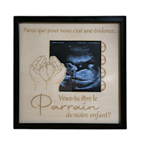 Cadre Personnalisé Annonce Grossesse/Naissance...