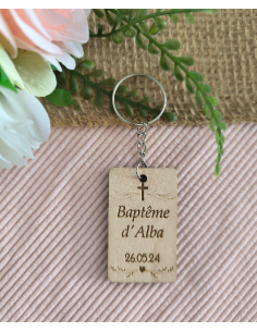 Porte Clés Bois Personnalisé Cadeau Invités Mariage...