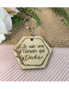 Porte Clés Bois Personnalisé Cadeau Invités Mariage...