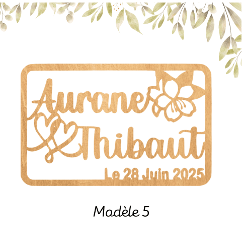 Urne Mariage Bois Personnalisée mariage boite à cartes