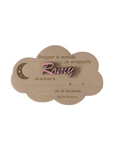 Plaque Bois Naissance Personnalisée | Cadeau Bébé... 2