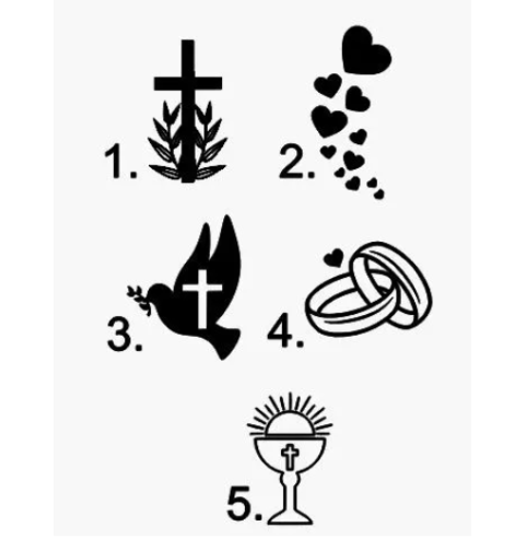 Sujet Bois Personnalisé Baptême Communion...