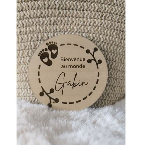 Carte bienvenue bébé naissance, Annonce...