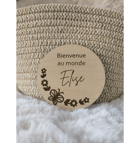 Carte bienvenue bébé naissance, Annonce...