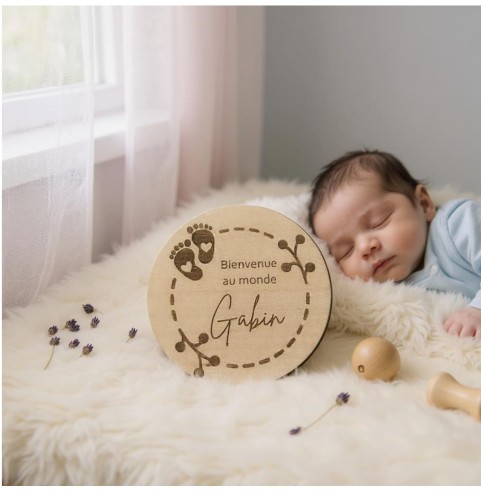 Carte bienvenue bébé naissance, Annonce...