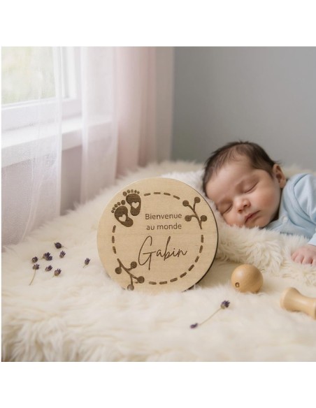 Carte bienvenue bébé naissance, Annonce personnalisée, Cadeau naissance personnalisé, Cadeau future maman, baby shower.