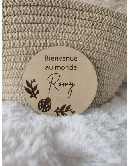 Carte bienvenue bébé naissance, Annonce personnalisée, Cadeau naissance personnalisé, Cadeau future maman, baby shower.