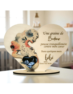 Cadre Annonce Grossesse Personnalisé Echographie