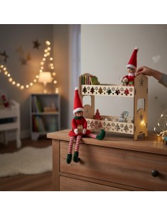 Lit Superposé Bois Personnalisé Lutins Farceurs Noël – Duo 2