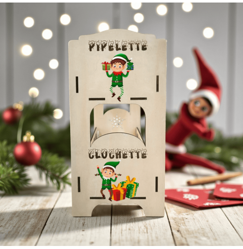 Lit Superposé Bois Personnalisé Lutins Farceurs...