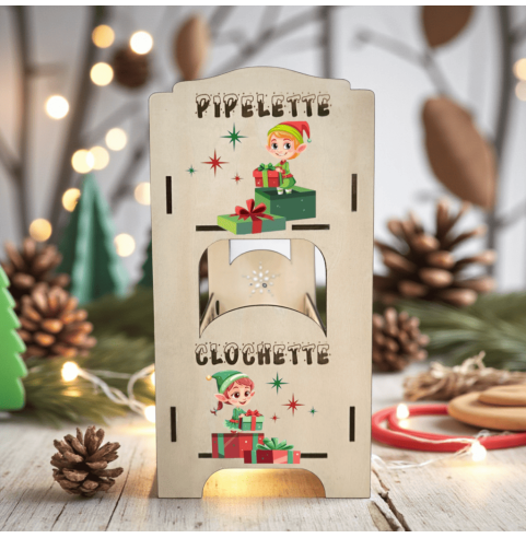 Lit Superposé Bois Personnalisé Lutins Farceurs...