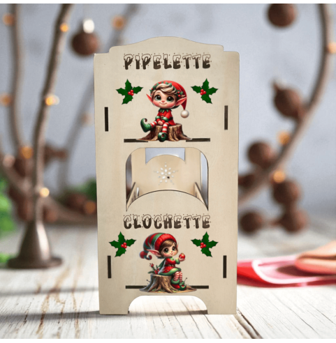 Lit Superposé Bois Personnalisé Lutins Farceurs...