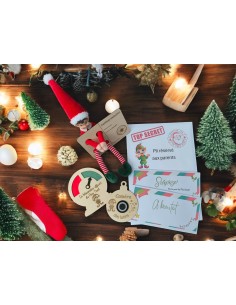 Kit Lutin Farceur de Noël Personnalisé – Magie &...