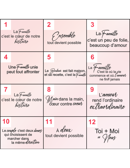 Arbre de Vie Cœur Bois Personnalisé Prénoms Famille