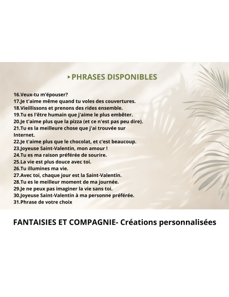 Cœur personnalisé en acrylique avec photo, prénoms et date