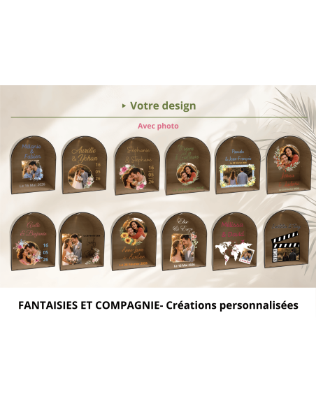 URNE MARIAGE ALCÔVE PERSONNALISÉE