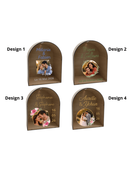 URNE MARIAGE ALCÔVE PERSONNALISÉE