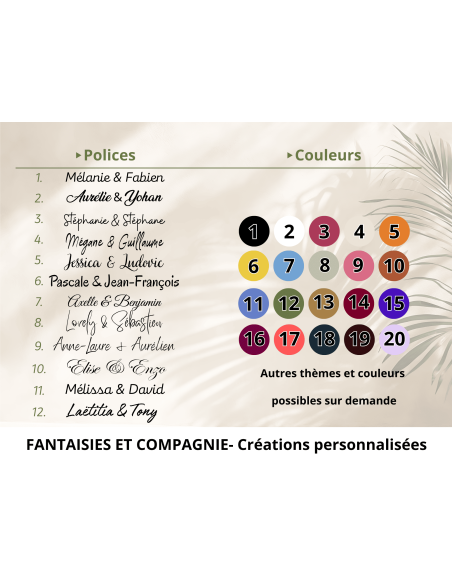 URNE MARIAGE ALCÔVE PERSONNALISÉE