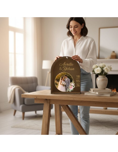 URNE MARIAGE ALCÔVE PERSONNALISÉE