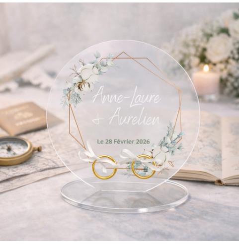 Support alliances mariage personnalisé en...