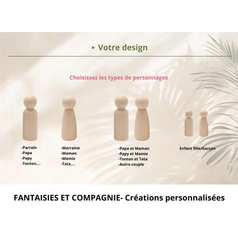 Cloche en verre personnalisée baptême – Cadeau...