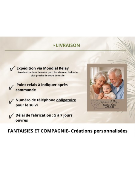 Cadeau Photo Personnalisé-Baptême Communion Souvenir Acrylique