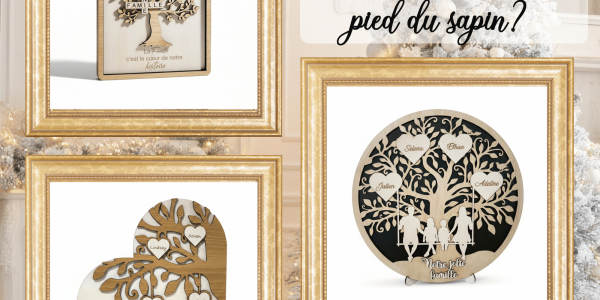 Le Cadeau Parfait pour Noël : 3 Arbres de Vie Personnalisés qui Racontent l'Histoire de Votre Famille